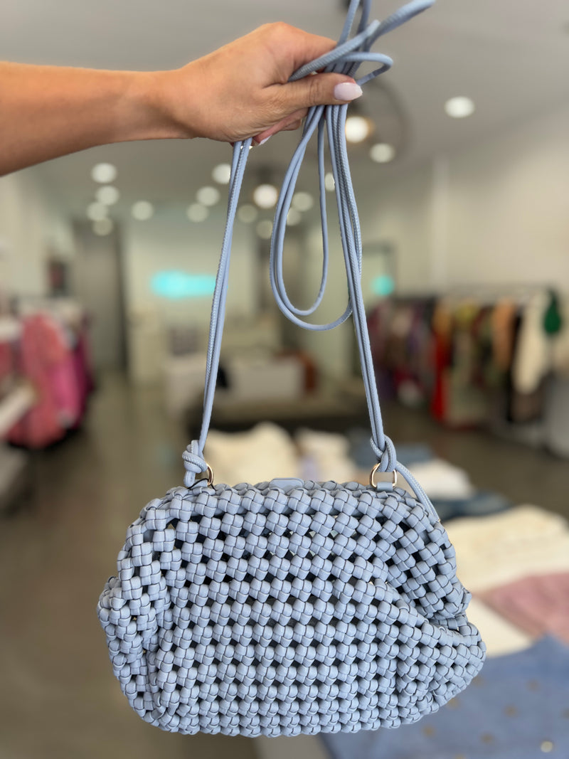 Braided Crossbody Bag