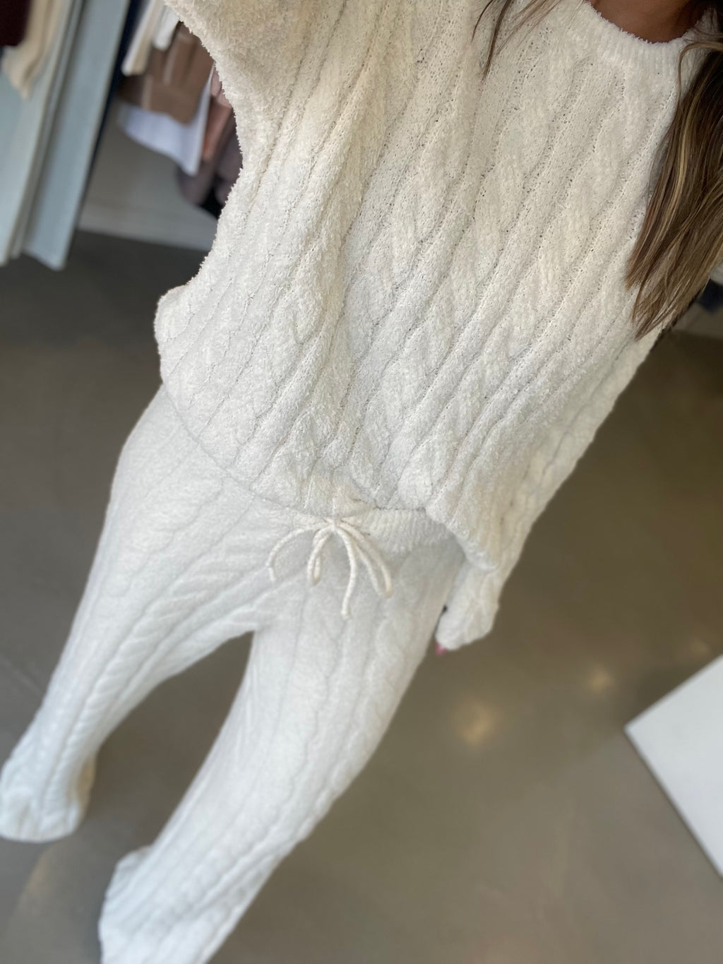 Paige Cable Knit Pant