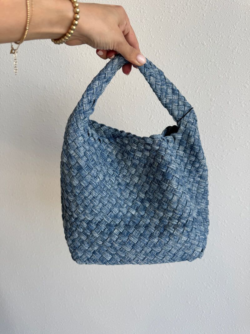 Woven Hobo Bag