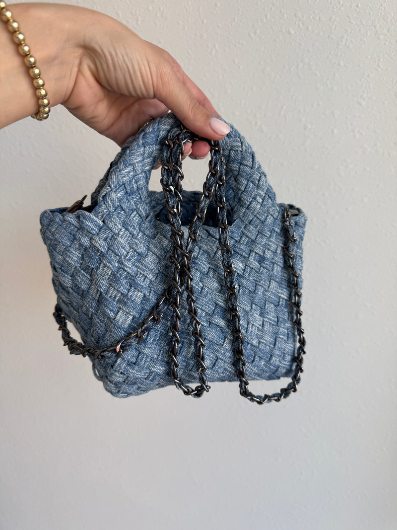 Mini Braided Handbag